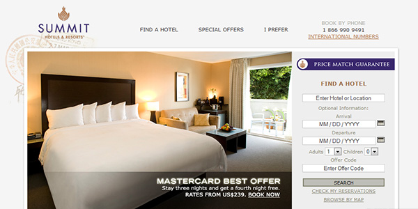 website-resort-webhotel