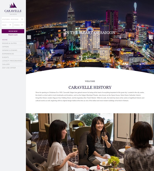 Chiến lược marketing khách sạn Caravelle