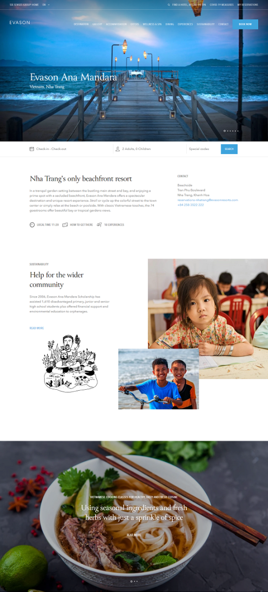 Website khách sạn đẹp